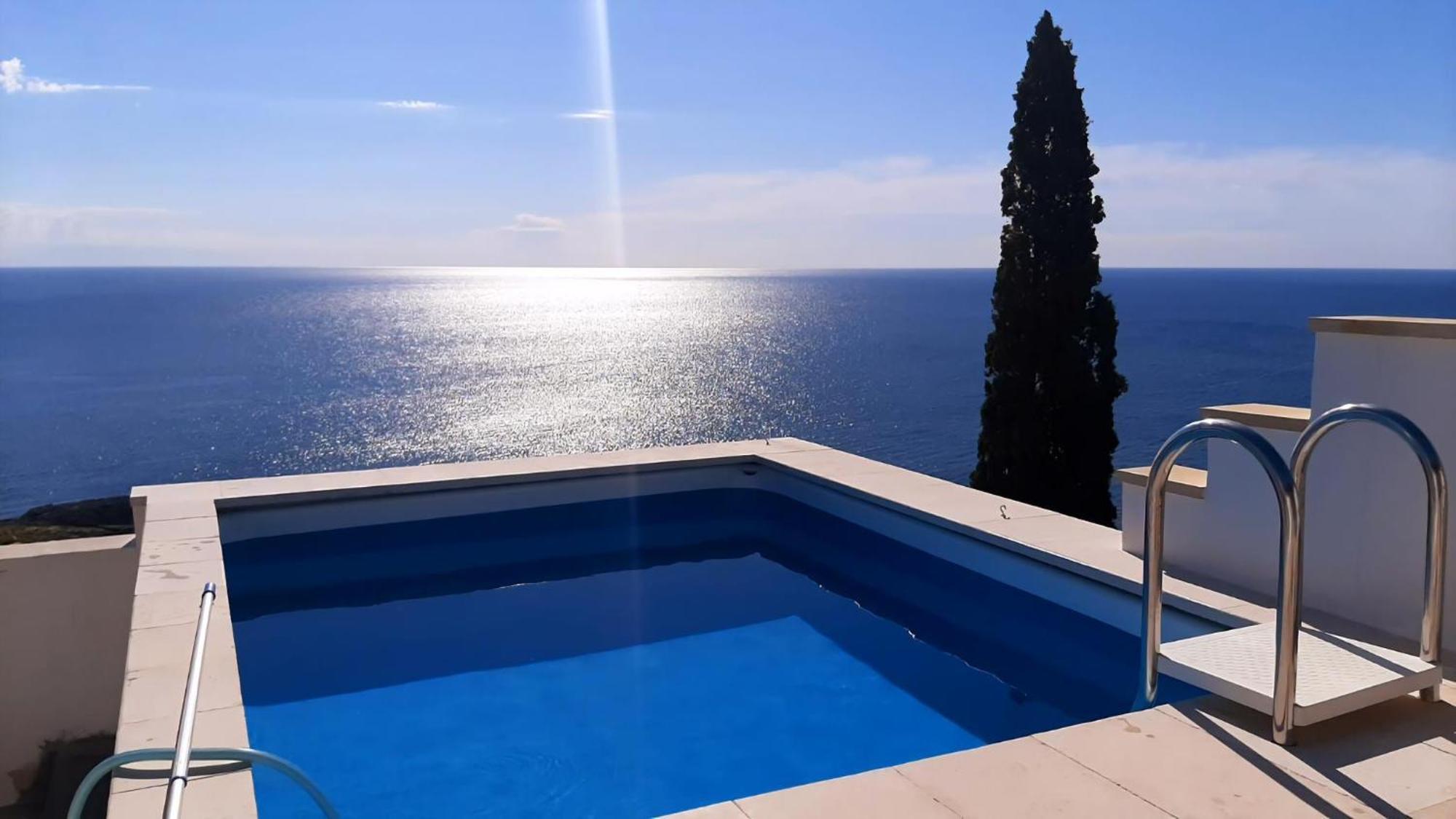 Blaue Mit Meerblick Und Grosser Terrasse Apartment *